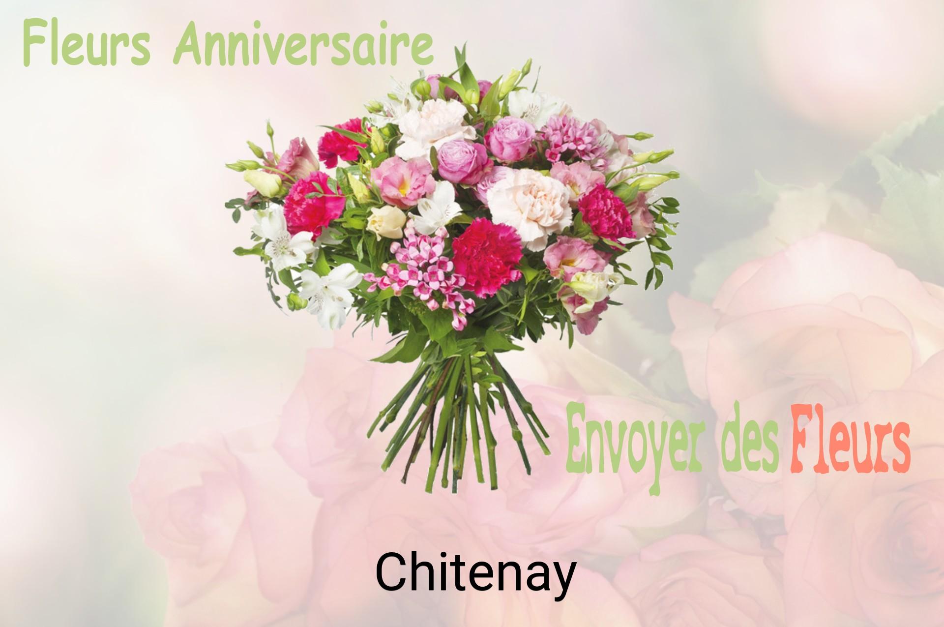 Bouquet de fleurs d’anniversaire livré à Chitenay