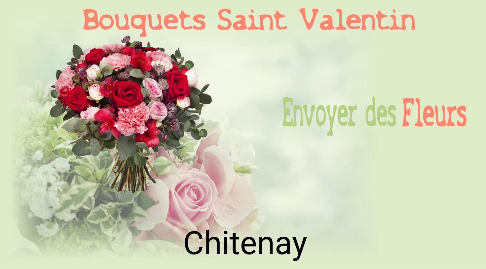 Roses de Saint-Valentin livrées à Chitenay